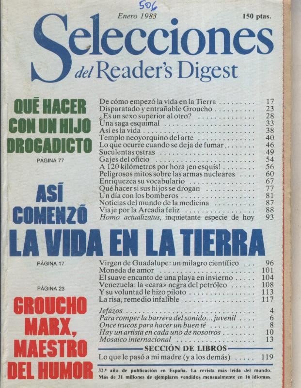 Selecciones del Readers Digest numero 506