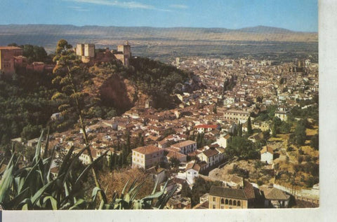 Postal 011555: Vista general de Granada