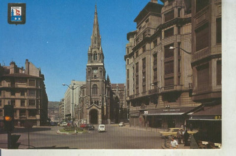 Postal 011562: Iglesia Agustina en la plaza San Jose de Bilbao