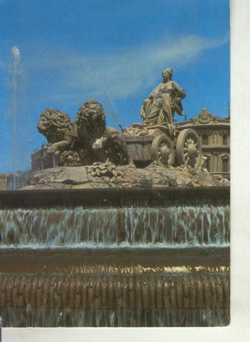 Postal 011588: Fuente de la Cibeles de Madrid