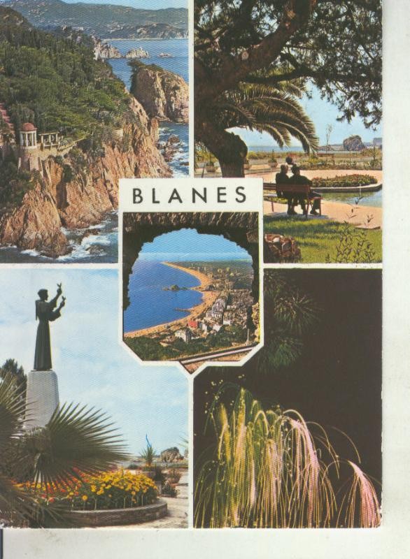Postal 011591: Vistas varias de Blanes