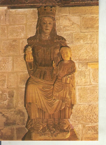 Postal 011595: Virgen de Marzo de la abadia santo domingo de silos