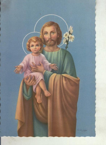 Postal 011600: San Jose con el Niño