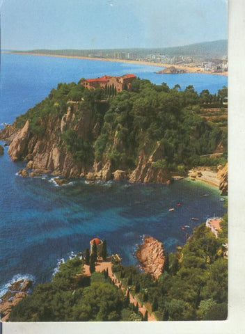 Postal 011608: Blanes desde el Jardin Botanico Mar i Mutra 