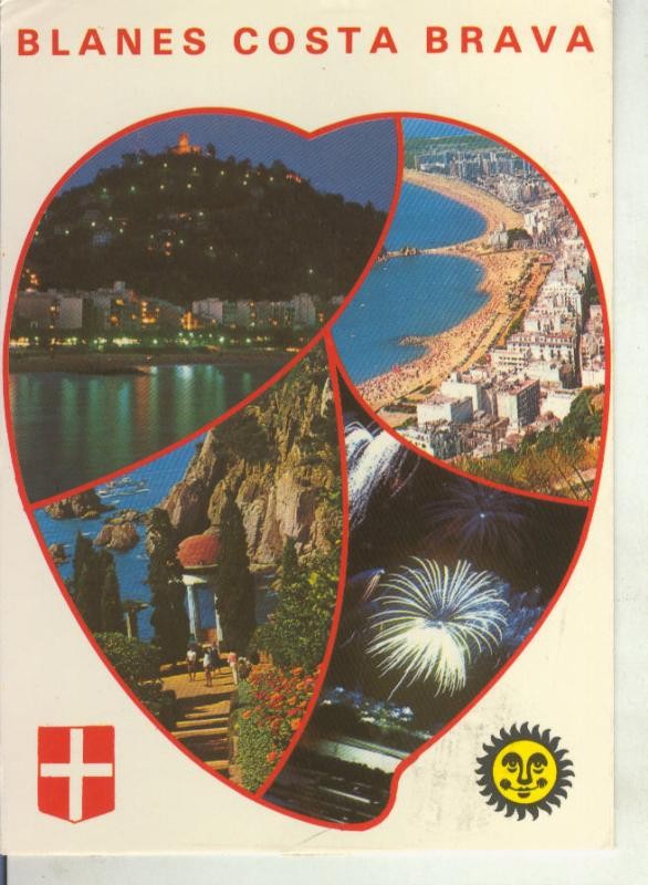 Postal 011612: Vistas varias de Blanes