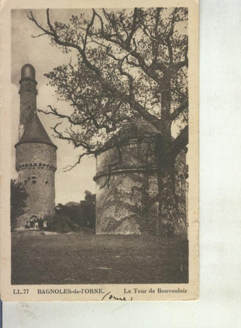 Postal 011614: La tour de Bonvouloir en Bagnoles-de-l´Orne