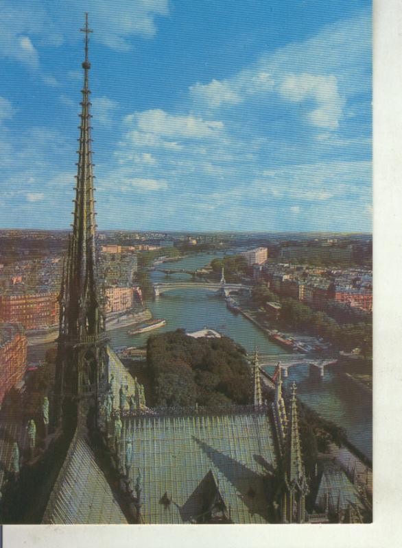 Postal 011637: Paris visto desde las torres de Notre Dame