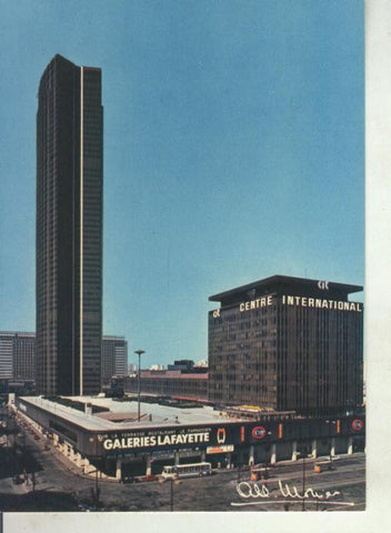 Postal 011641: La torre Maine-Montparnasse de Paris