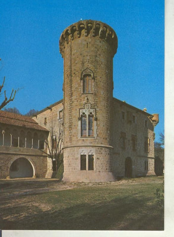 Postal 011652: Castillo de Montsolis en San Hilario Sacalm