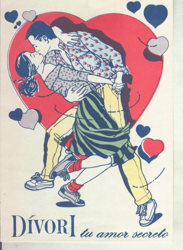Postal 011654: Divori tu amor secreto