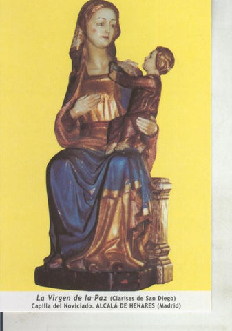 Postal 011658: Virgen Ntra Sra de la Paz, Alcala de Henares, Madrid