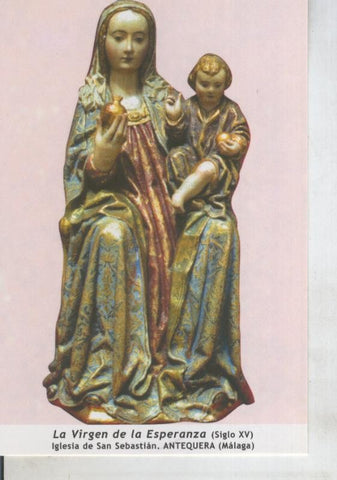 Postal 011679: Virgen Ntra Sra de la Esperanza, Antequera, Malaga