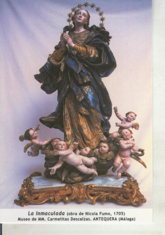 Postal 011684: Virgen Ntra Sra La Inmaculada, Antequera, Malaga