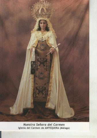 Postal 011685: Virgen Ntra Sra del Carmen, Antequera, Malaga