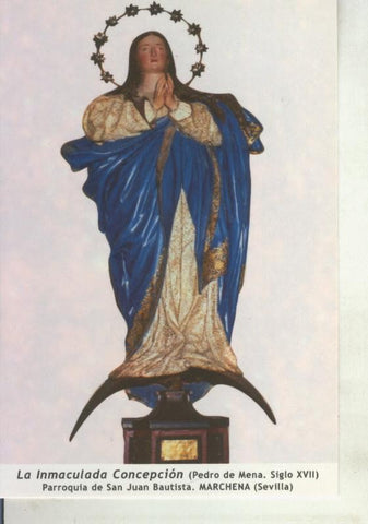 Postal 011703: Virgen Ntra Sra la Inmaculada Concepcion, Marchena,  Sevilla