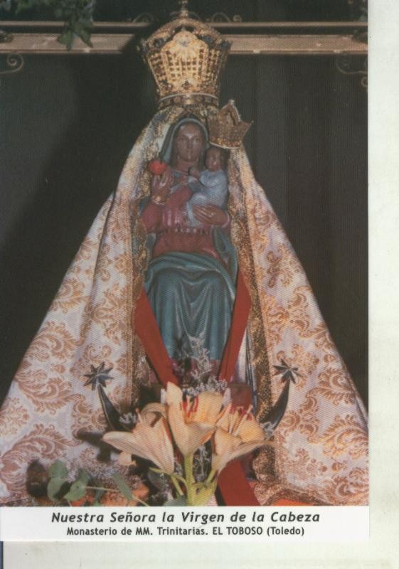 Postal 011707: Virgen Ntra Sra de la Cabeza, El Toboso, Toledo