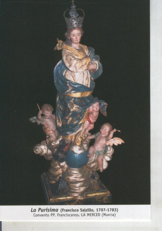 Postal 011753: Virgen Ntra Sra la Purisima, La Merced, Murcia