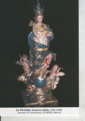 Postal 011753: Virgen Ntra Sra la Purisima, La Merced, Murcia