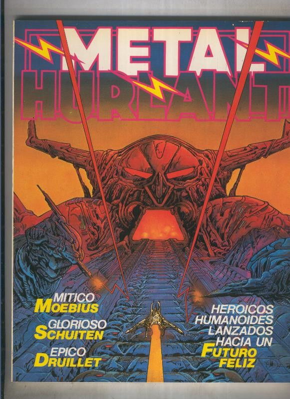 Metal Hurlant revista numero 03: Atomax (Chaland)-El hombre de arena (Loustal)