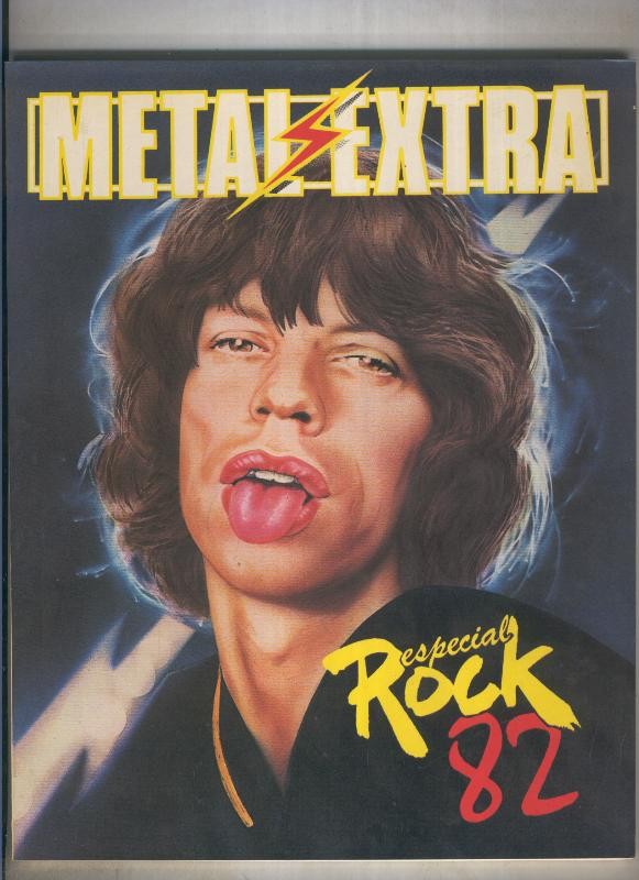 Metal Hurlant Extra numero 02: Rock 82