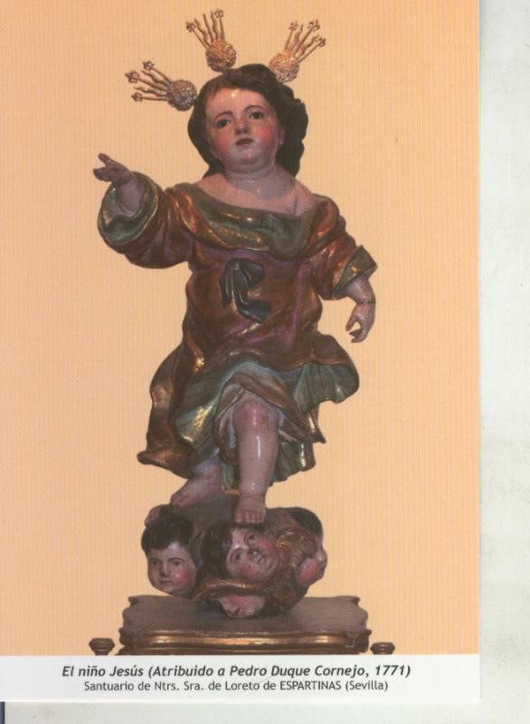 Postal 011766: El Niño Jesus (Pedro Duque Cornejo)