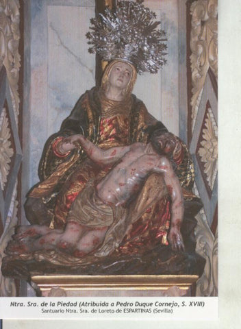 Postal 011767: Virgen Ntra Sra de la Piedad (Pedro Duque Cornejo)