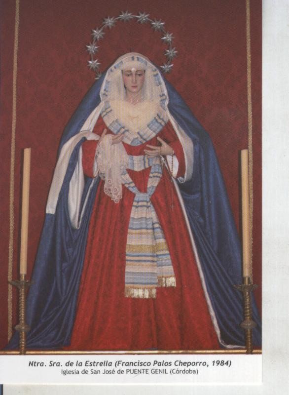 Postal 011773: Virgen Ntra Sra de la Estrella, Puente Genil (Cordoba)
