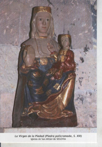 Postal 011801: Virgen Ntra Sra de la Piedad, Iglesia de San Millan de Segovia