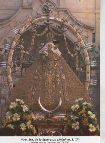 Postal 011817: Virgen Ntra Sra de la Esperanza, iglesia de San Cipriano de Toledo