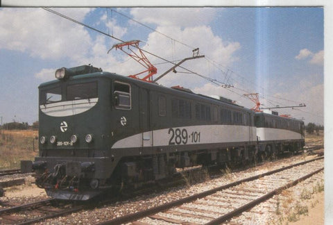 Postal 011820: Locomotora electrica tandem para la UNE de cargas