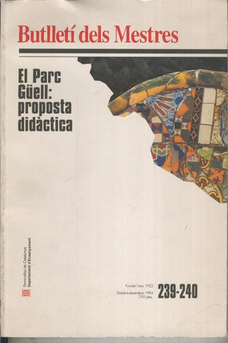 El Parc Guell: Proposta didactica
