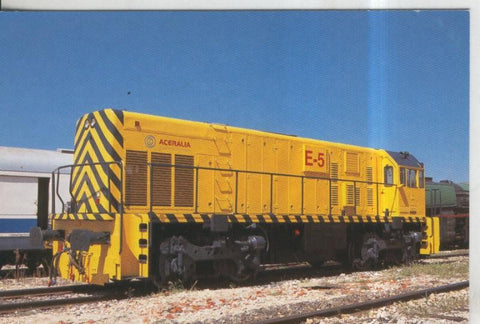 Postal 011838: Locomotora diesel electrica E-% de Aceralia