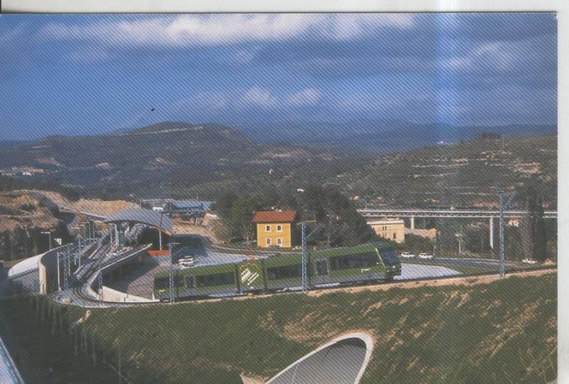 Postal 011839: Cremallera de Montserrat  