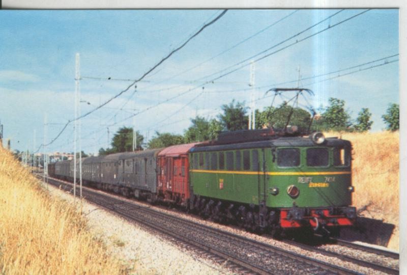 Postal 011845: Locomotora electrica 7414