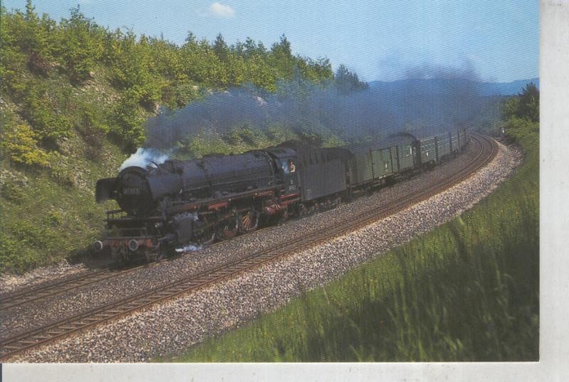 Postal 011866: DB. Locomotora 001 003 cerca de Pirkensee