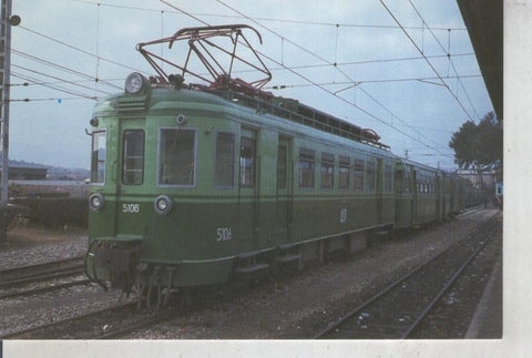 Postal 011869: Unidad electrica numero 5106 en Martorell, Barna
