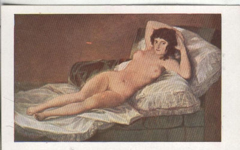 Postal 000189: Goya: Maja desnuda