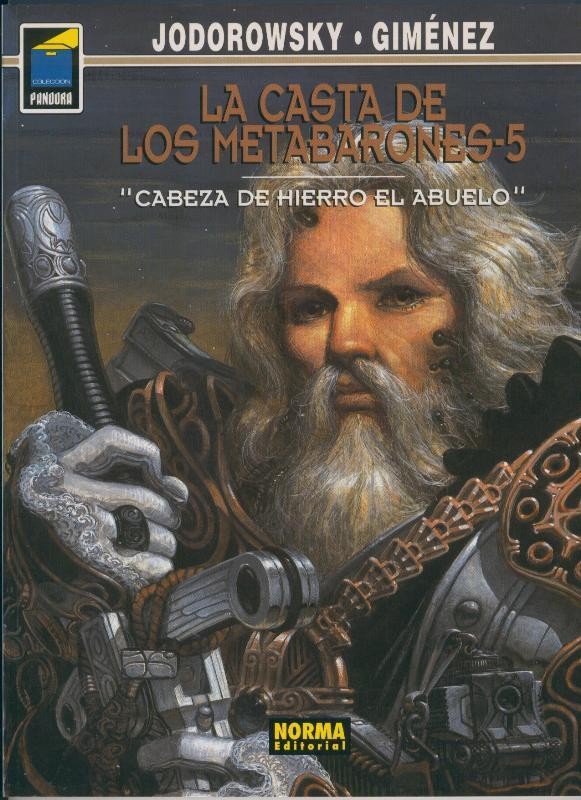 Coleccion Pandora numero 081: La casta de los Metabarones: Cabeza de hierro, el abuelo