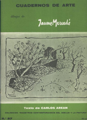 Cuadernos de Arte numero 27: Jaume Mercade
