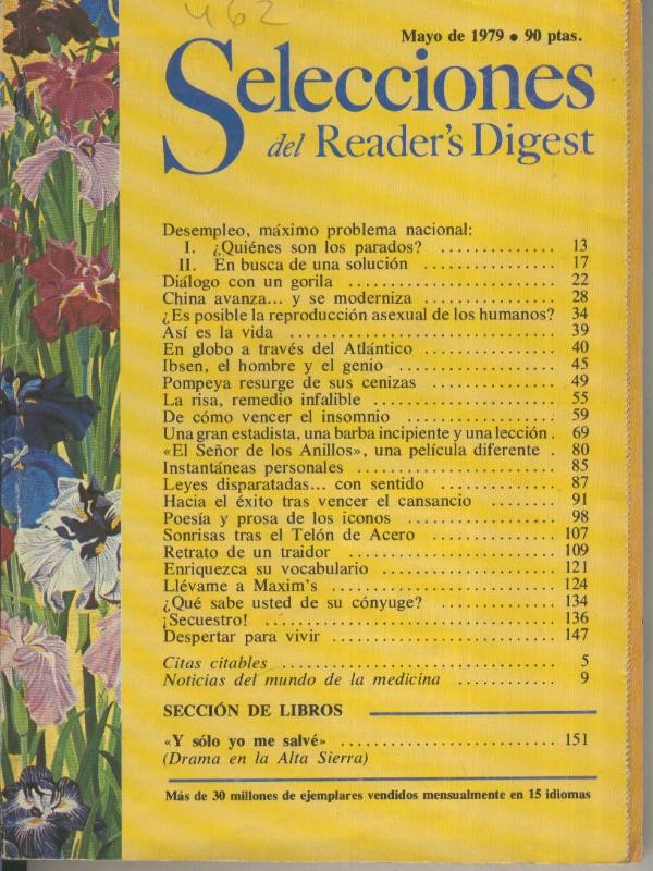 Selecciones del Readers Digest numero 462