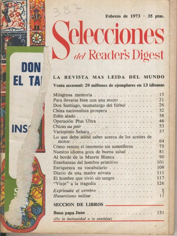 Selecciones del Readers Digest numero 387