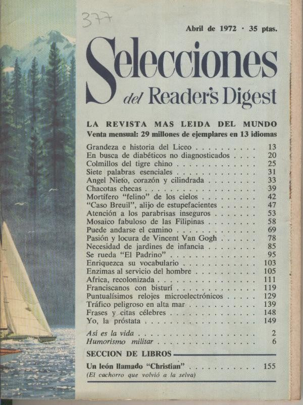 Selecciones del Readers Digest numero 377