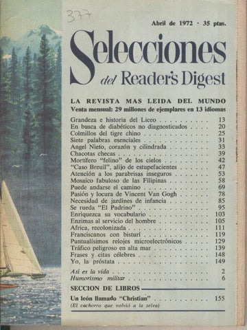 Selecciones del Readers Digest numero 377