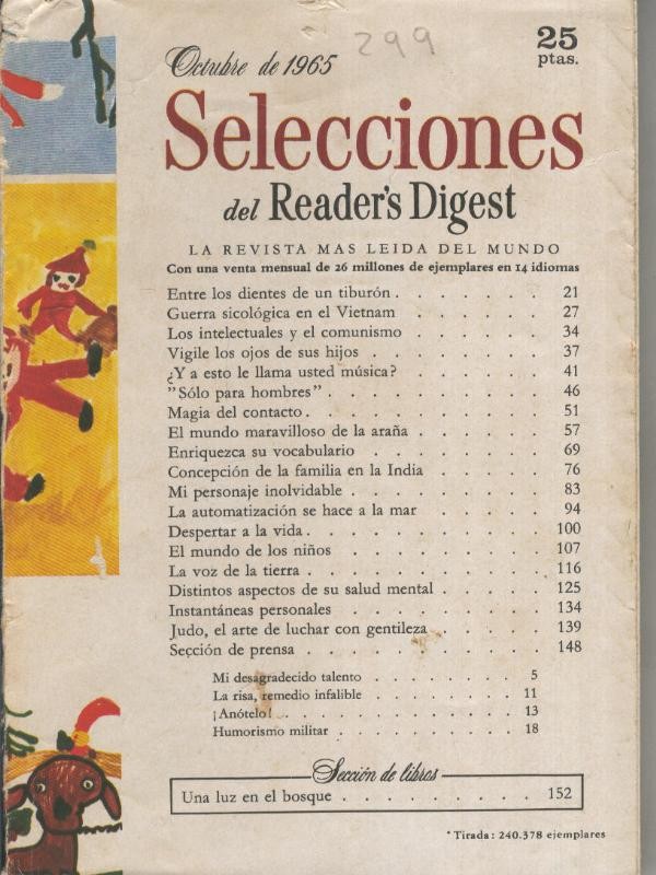 Selecciones del Readers Digest numero 299