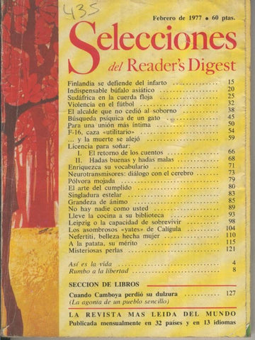 Selecciones del Readers Digest numero 435
