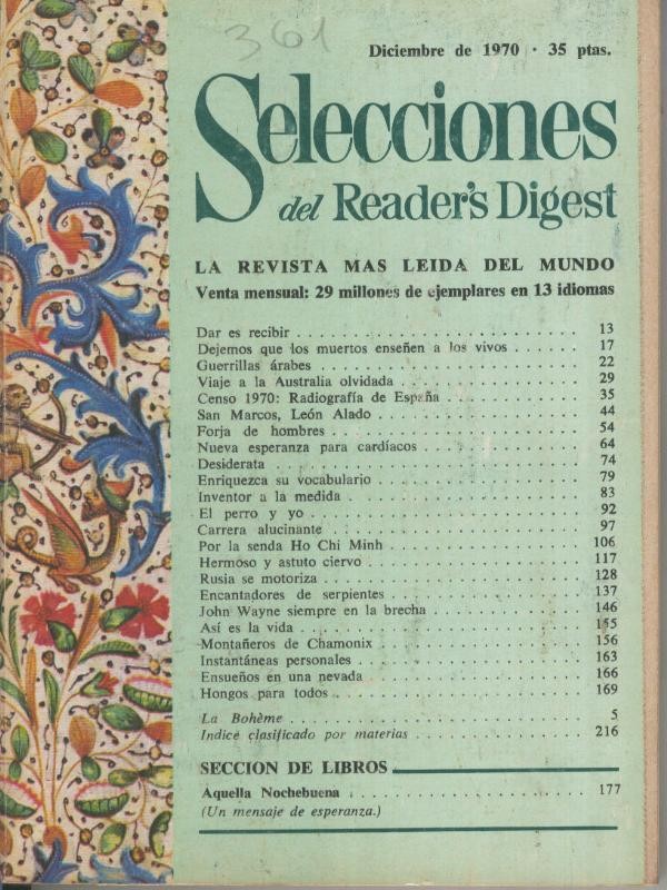 Selecciones del Readers Digest numero 361