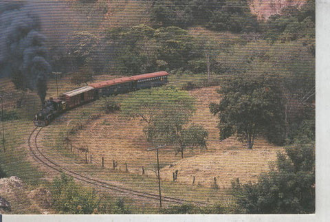 Postal 011889: Train special sur la ligne de Girardot a Ibague en 1988