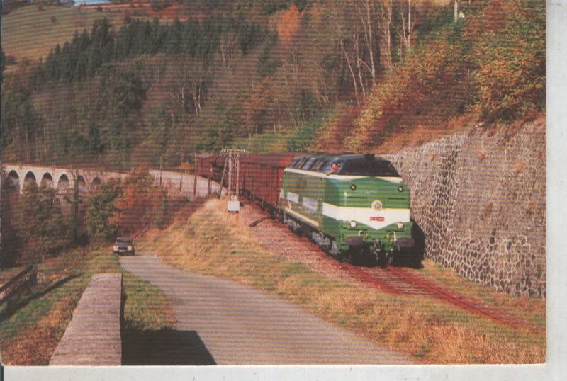 Postal 011893: Desserte Courpiere Arlanc remorquee par la CC 65005