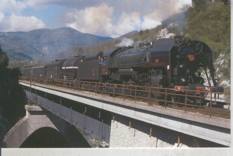 Postal 011896: Locomotiva SNCf 141R.1126 en 1998