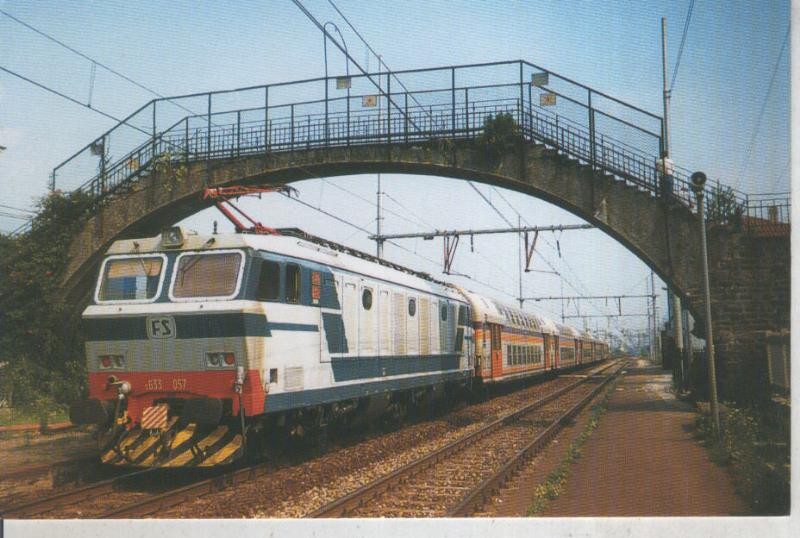 Postal 011897: Locomotiva E 633..057 en 1997
